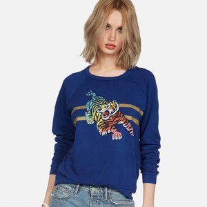 Lauren Moshi - Noleta Rainbow Tiger - Womens Long Sleeve